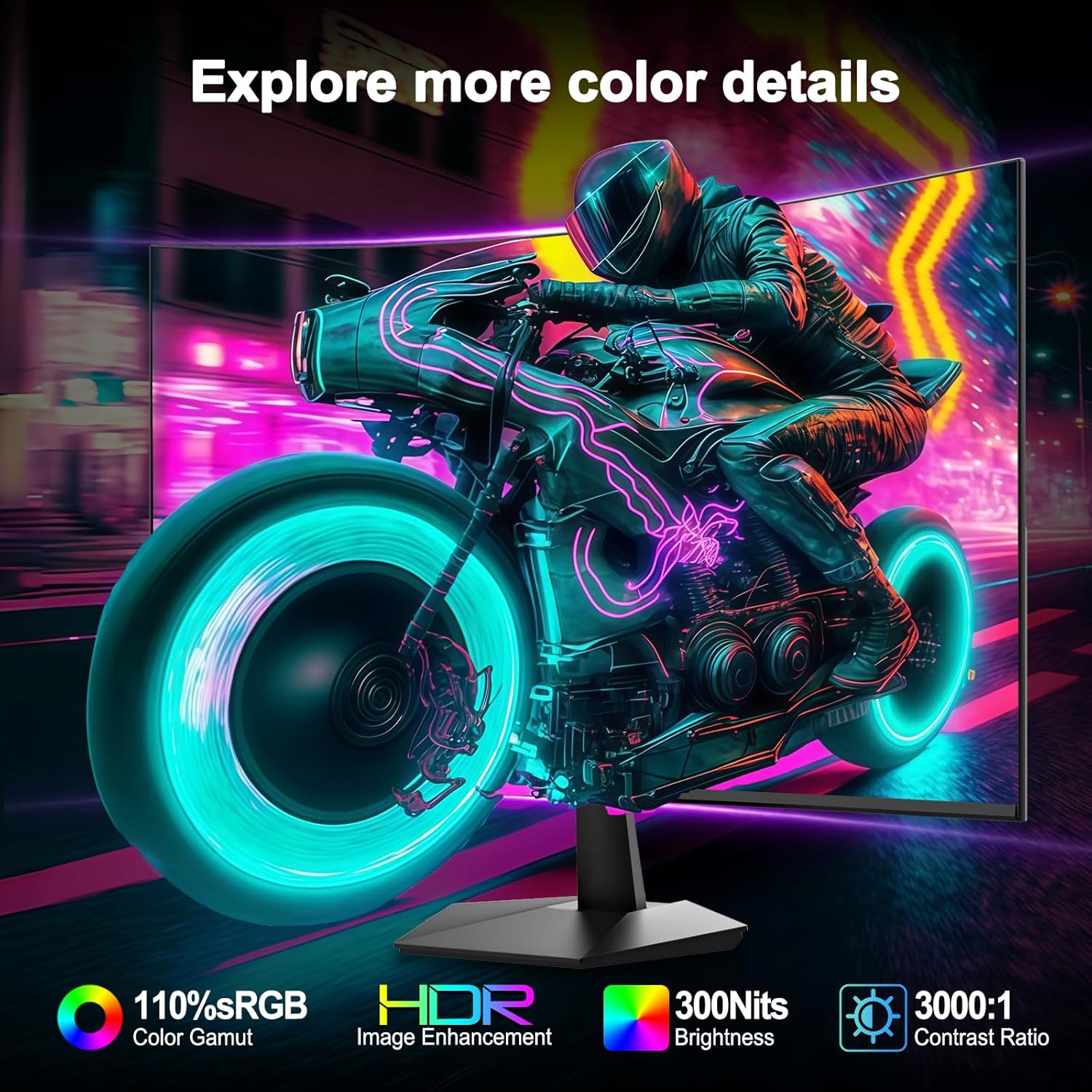 Buy MINIFIRE,MINIFIRE MFG27C1L 27-inch Curved 160Hz Full HD Gaming Monitor - Gadcet UK | UK | London | Scotland | Wales| Near Me | Cheap | Pay In 3 | Gaming Monitor